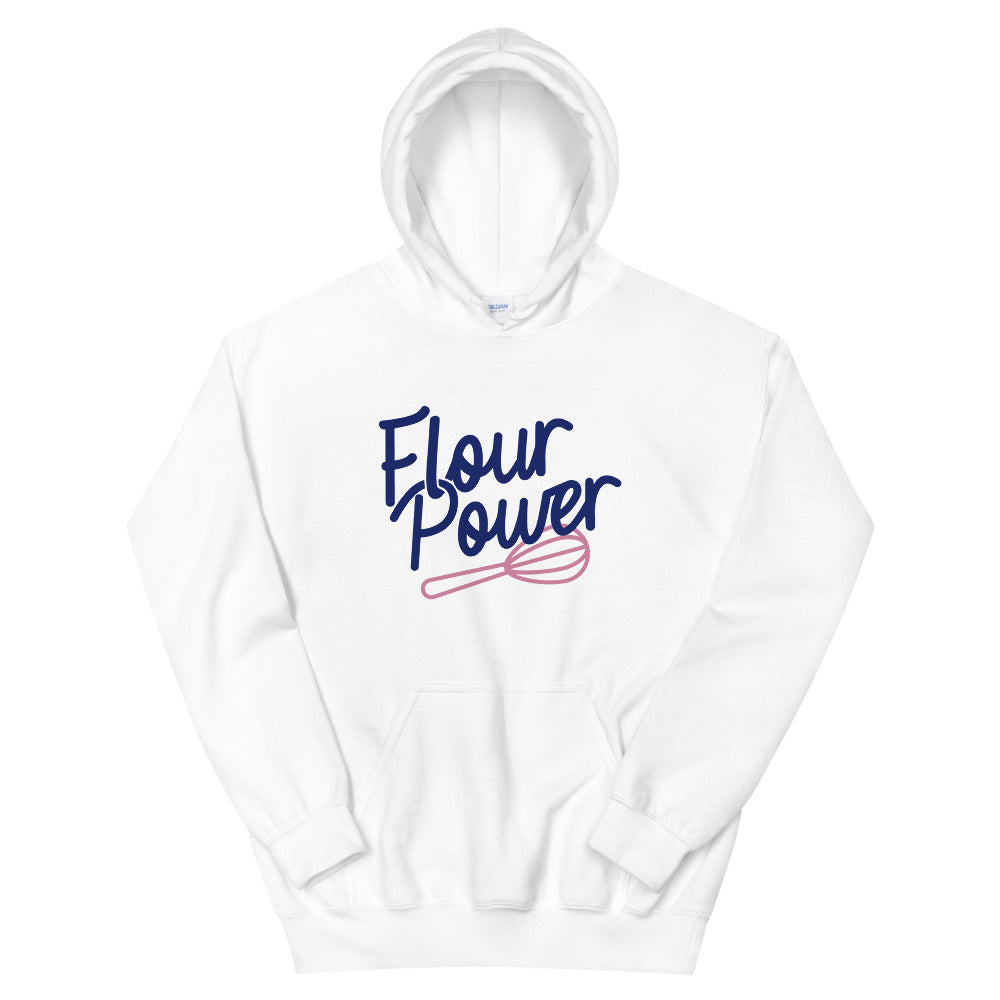 Flour Power Hoodie - White
