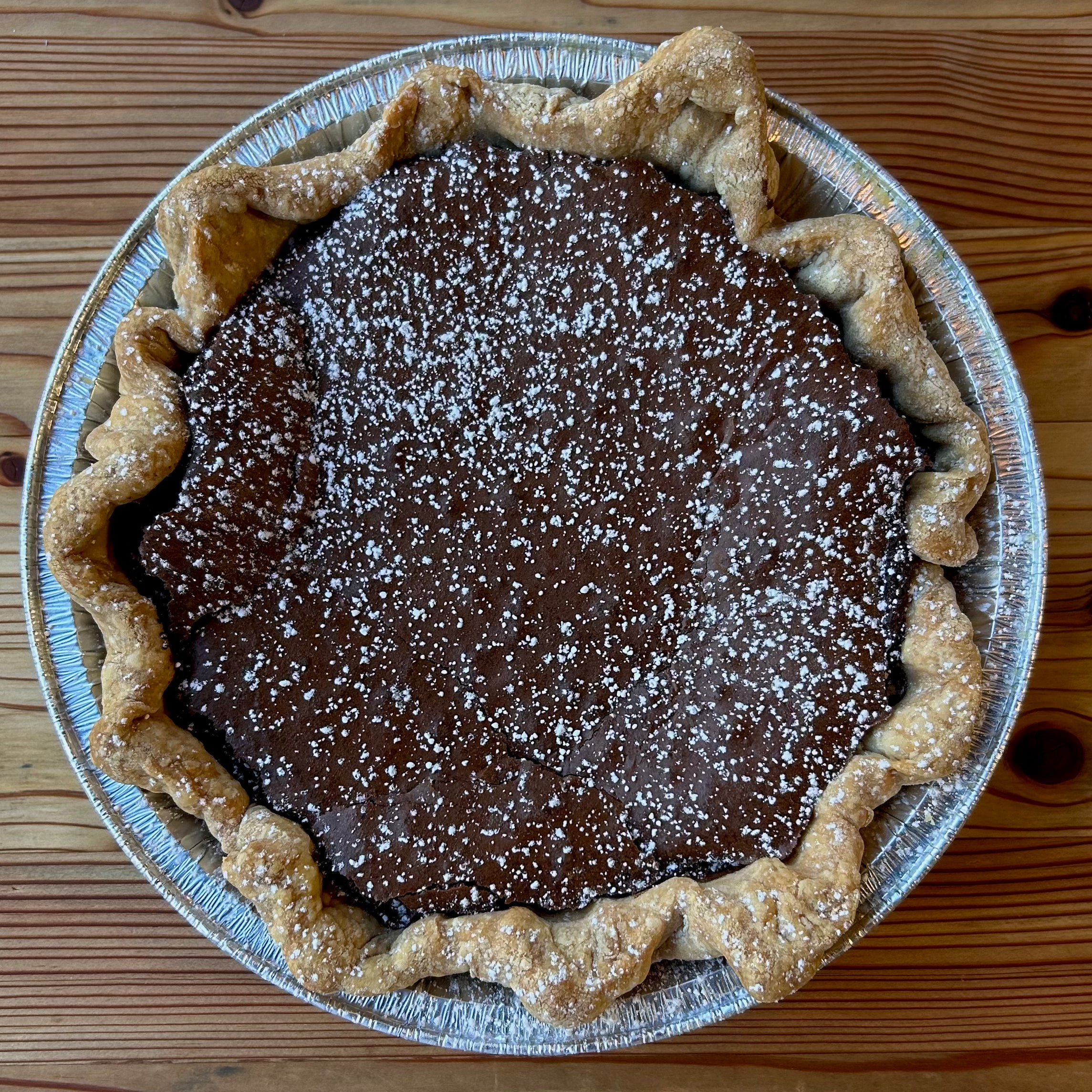9" Chocolate Chess Pie