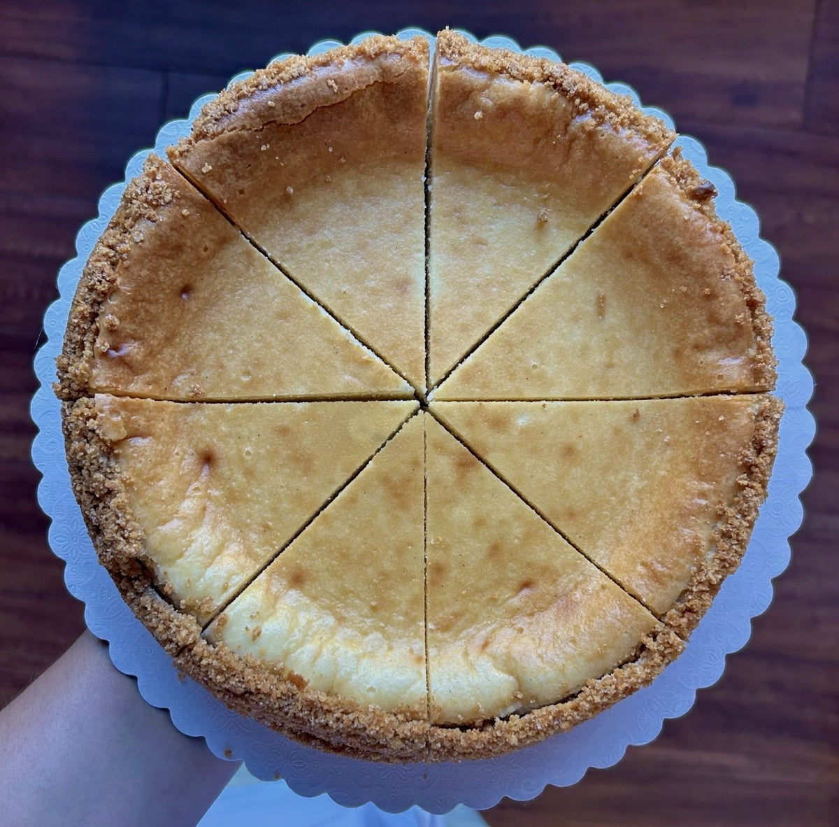 8" New York Style Cheesecake