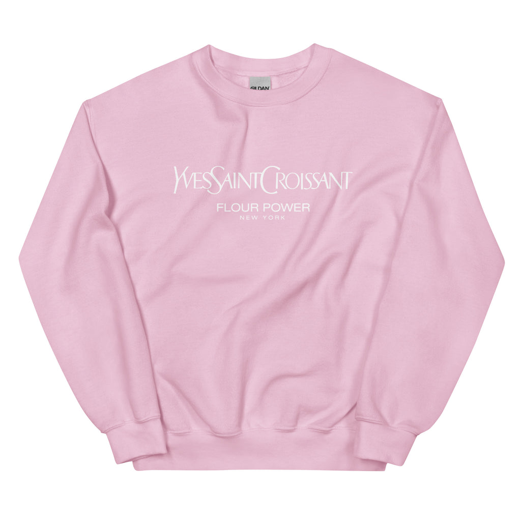 LIMITED TIME: PINK Yves Saint Croissant Sweatshirt