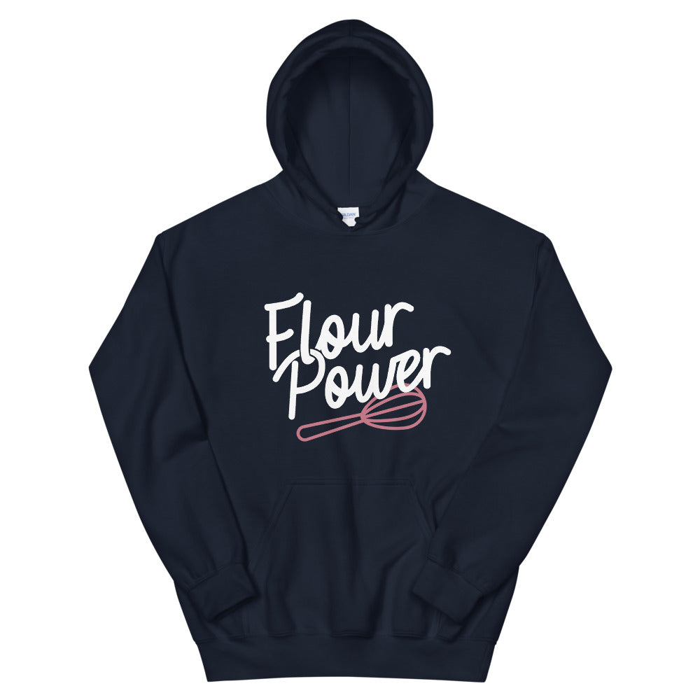 Flour Power Hoodie - Navy